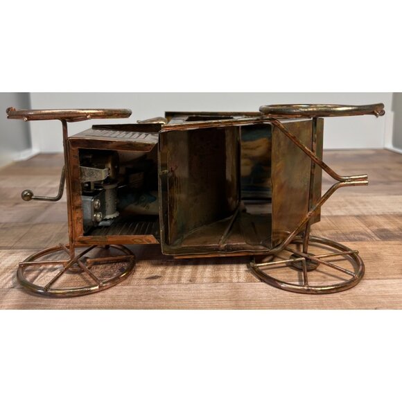 Vintage George Good Copper Car Music Box Model T - Picture 6 of 6